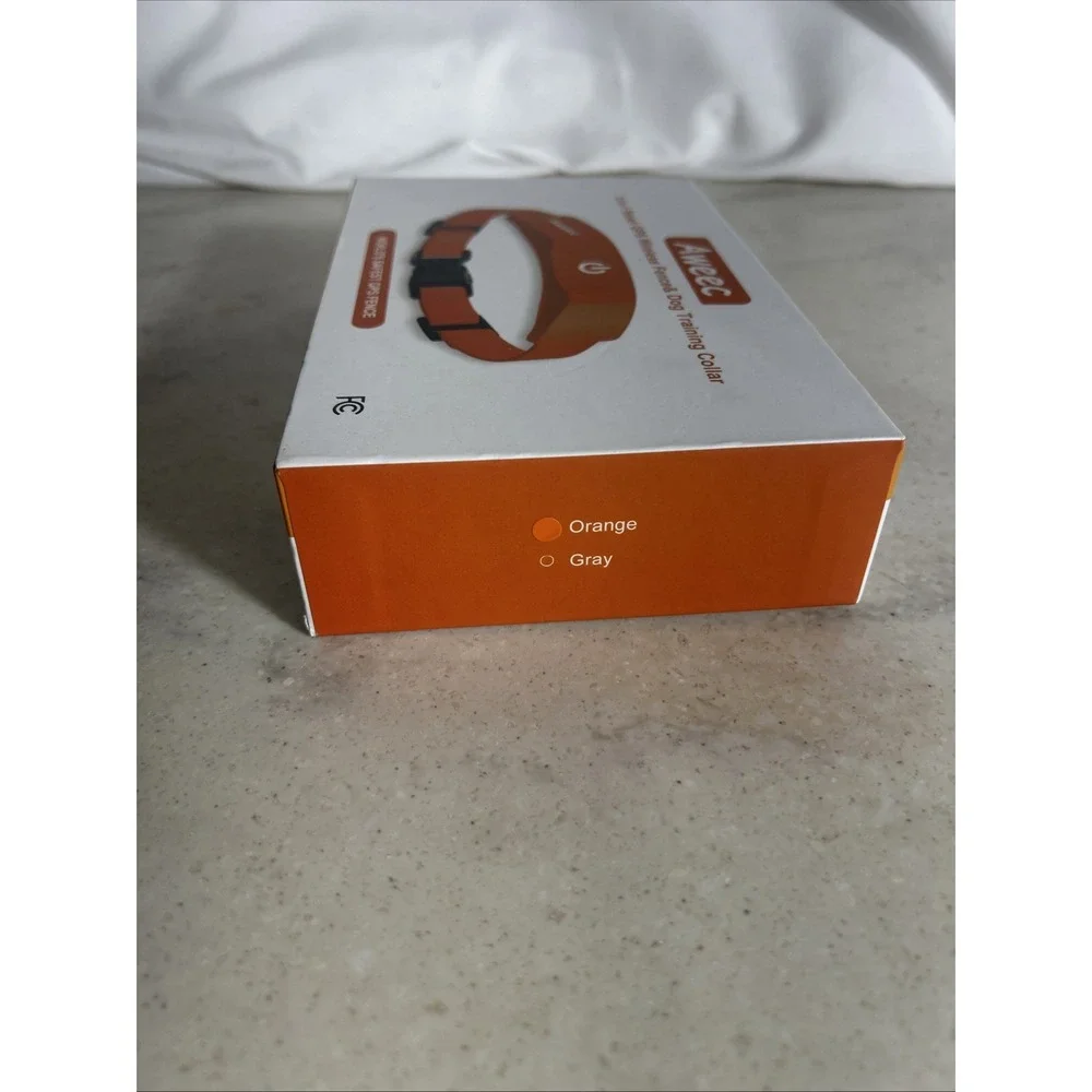 Aweec 2-in-1 Smart GPS Wireless Fence & Dog Training Collar - Orange
